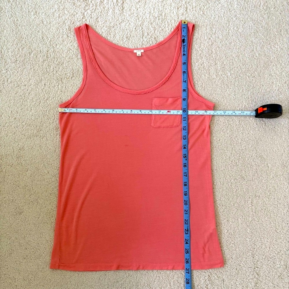 J. Crew Women’s Coral Tank Top - Picture 6 of 6